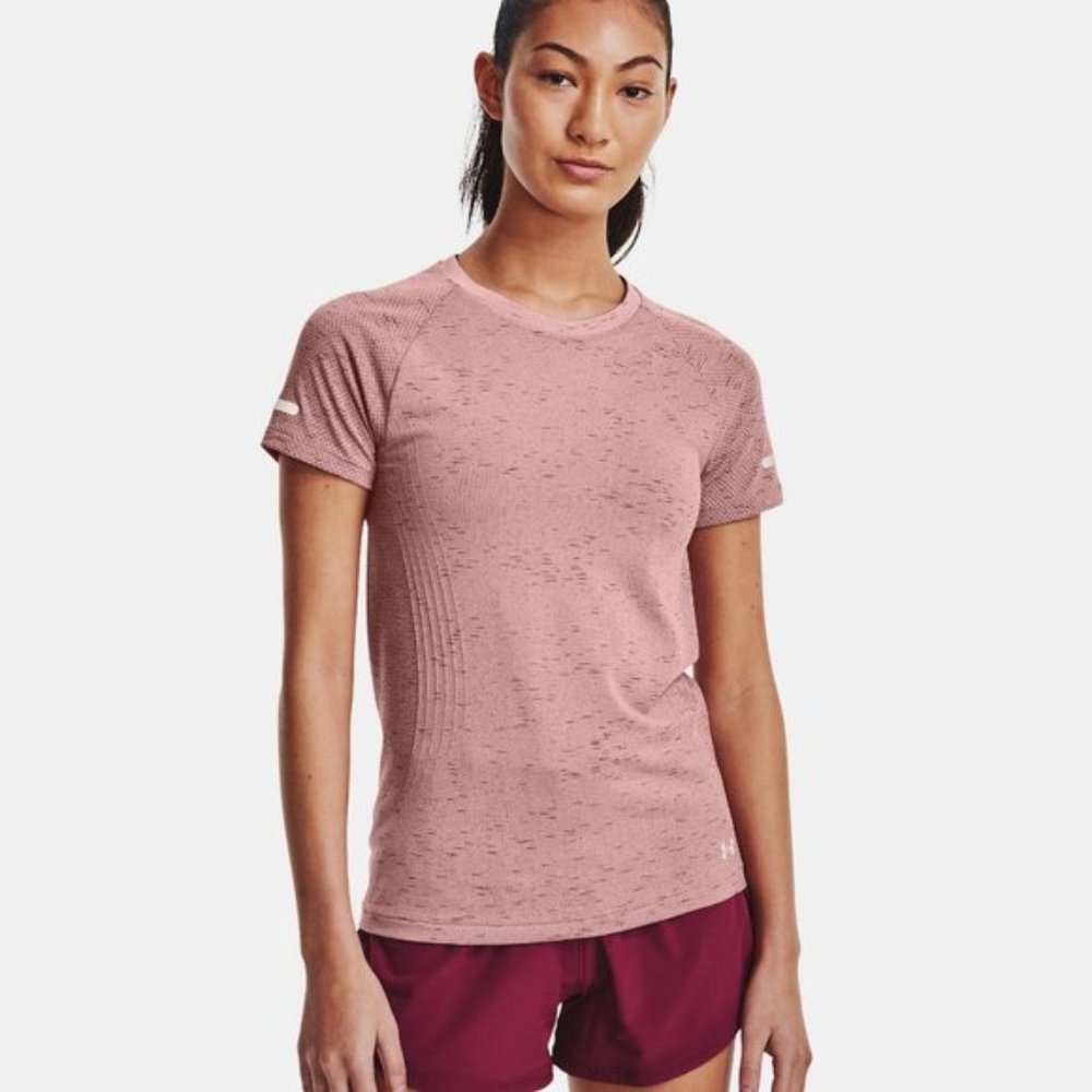 Under Armour Seamless Run Short Sleeve Top NWT